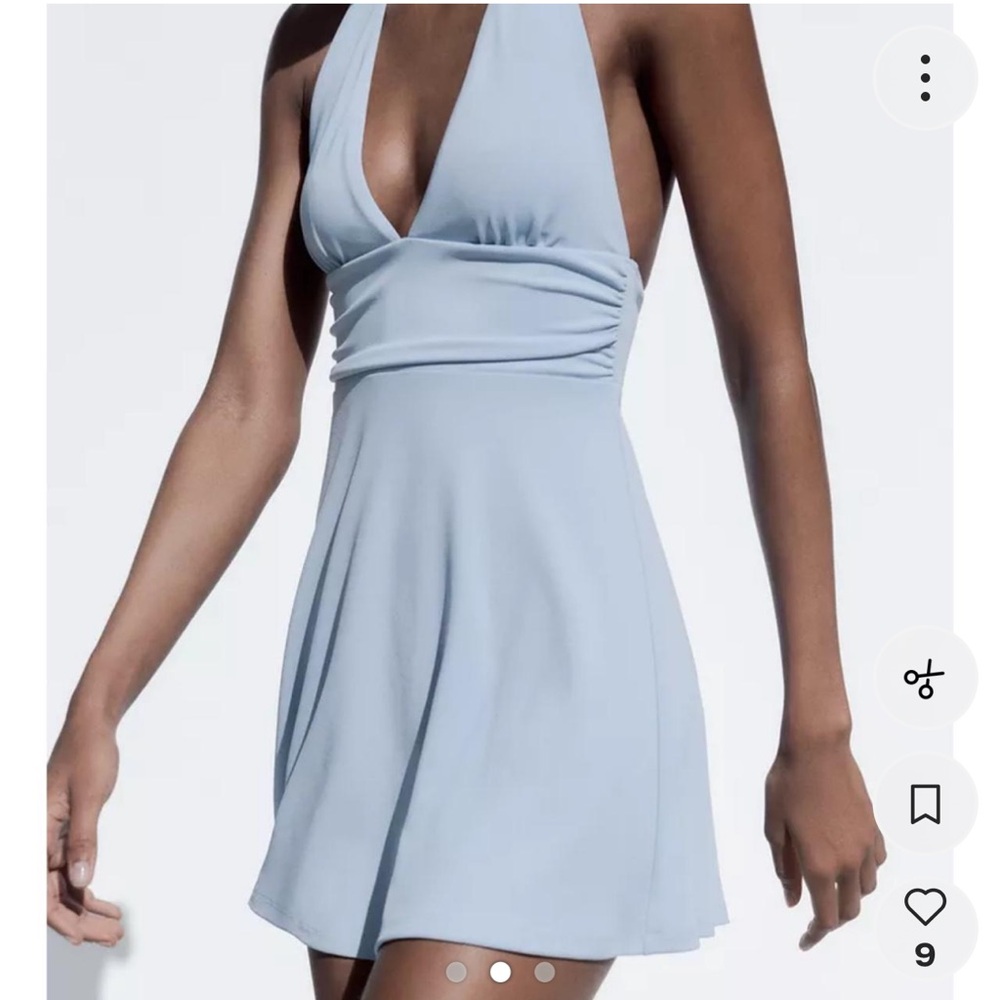 Mini halter Dress - Picture 3 of 4
